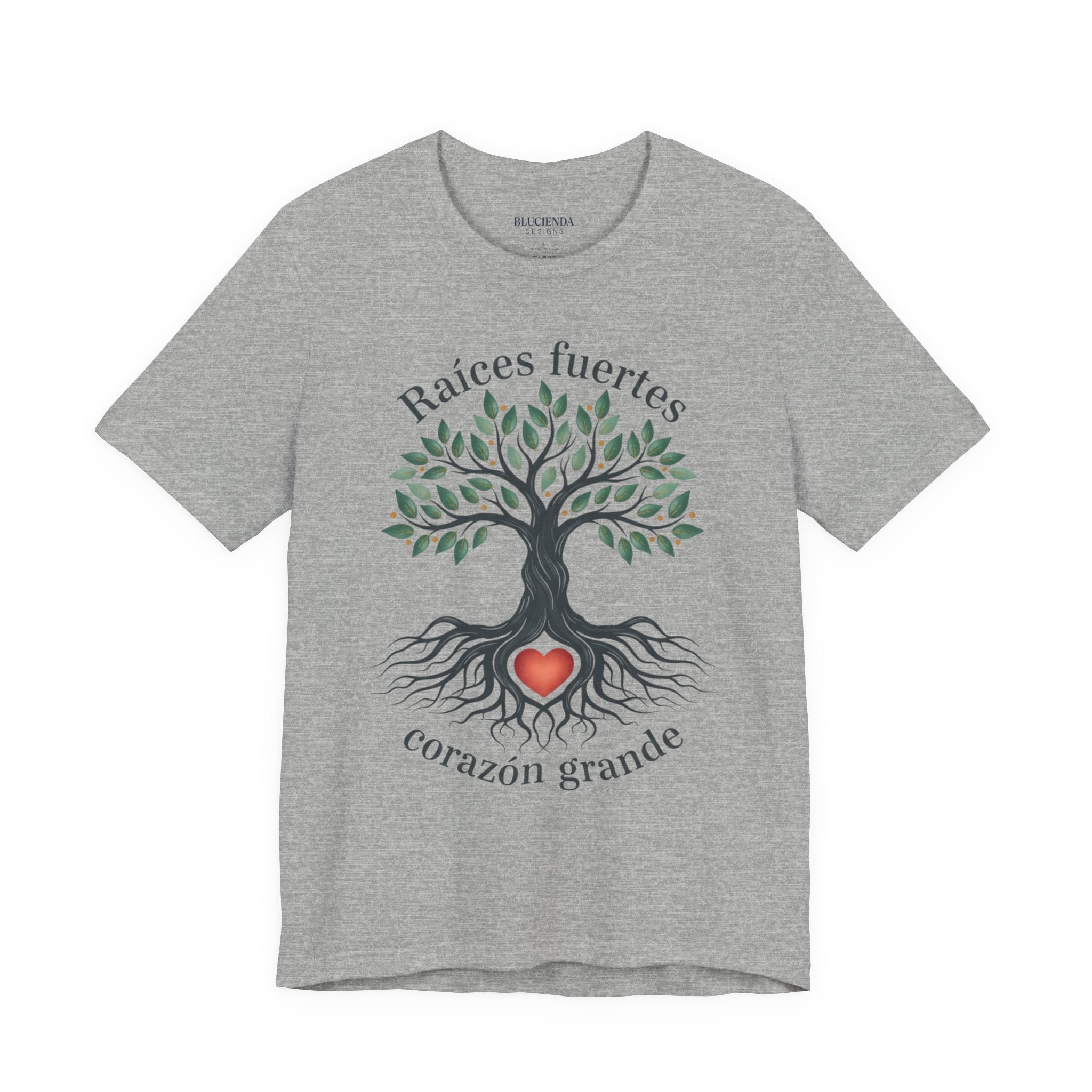 Tree of Life T‑Shirt - "Raíces fuertes, corazón grande" Spanish Roots Tee