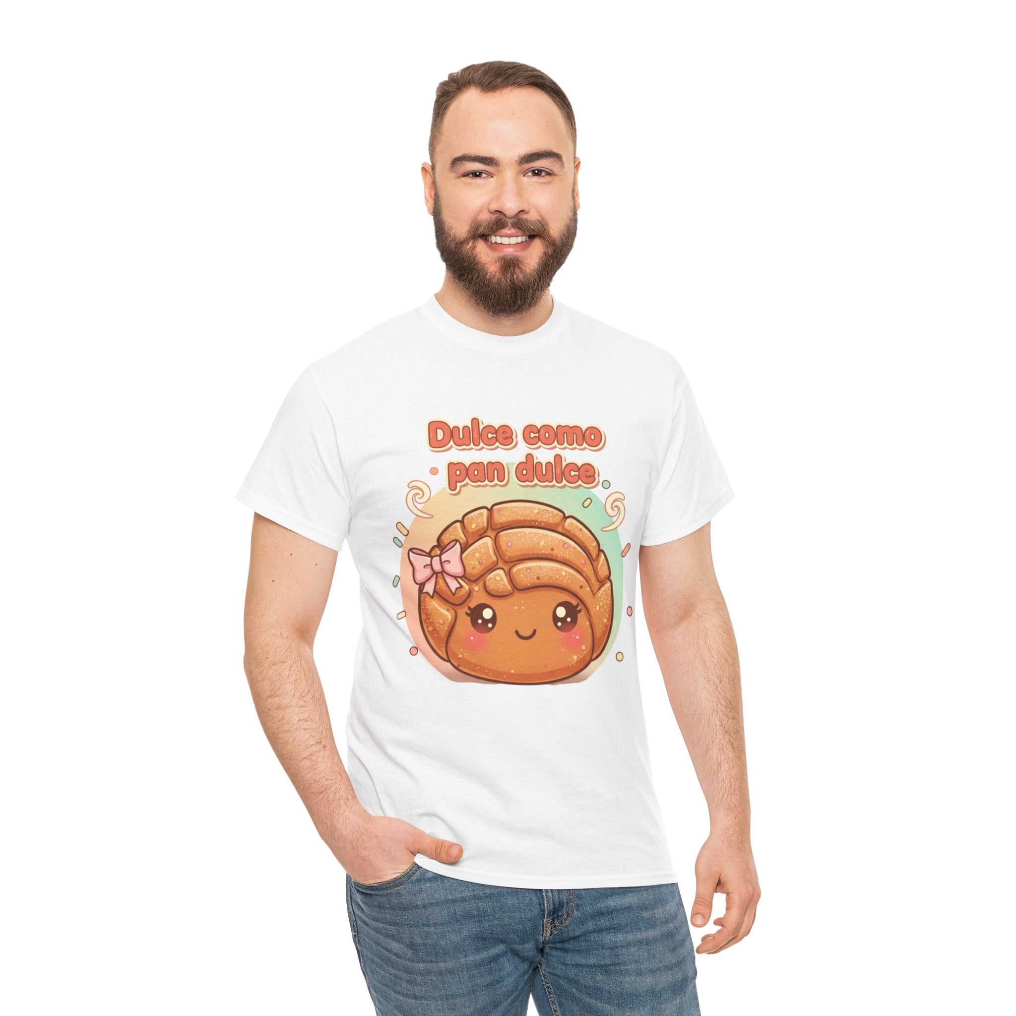 Dulce Como Pan Dulce Cute Kawaii Bread Tee