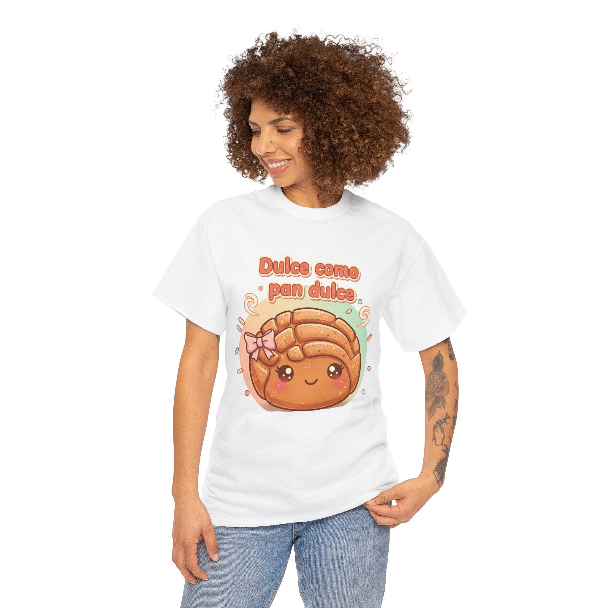 Dulce Como Pan Dulce Cute Kawaii Bread Tee