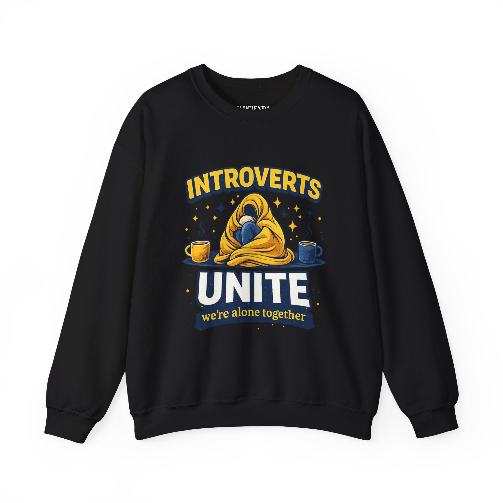 Introverts Unite Sweatshirt — "We're Alone Together" Cozy Crewneck