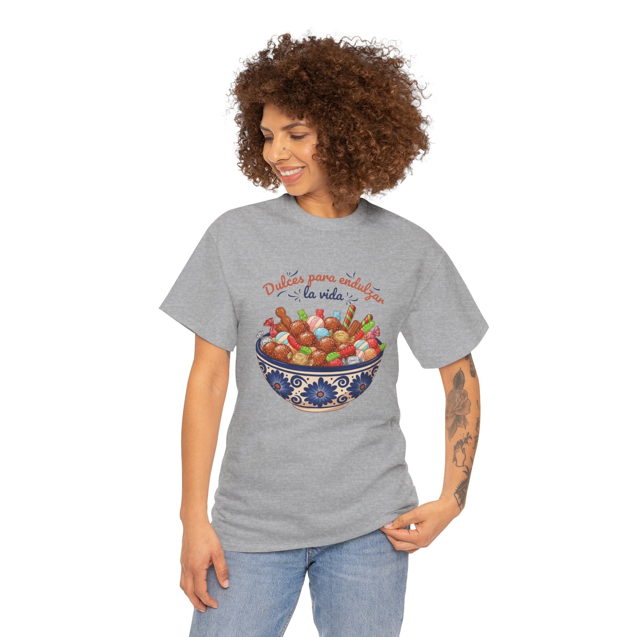 'Dulces para endulzar la vida' Candy Bowl Graphic Tee