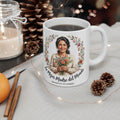 Ceramic Mug — “La Mejor Madre del Mundo” Floral Mother’s Day Coffee Mug (11oz, 15oz)