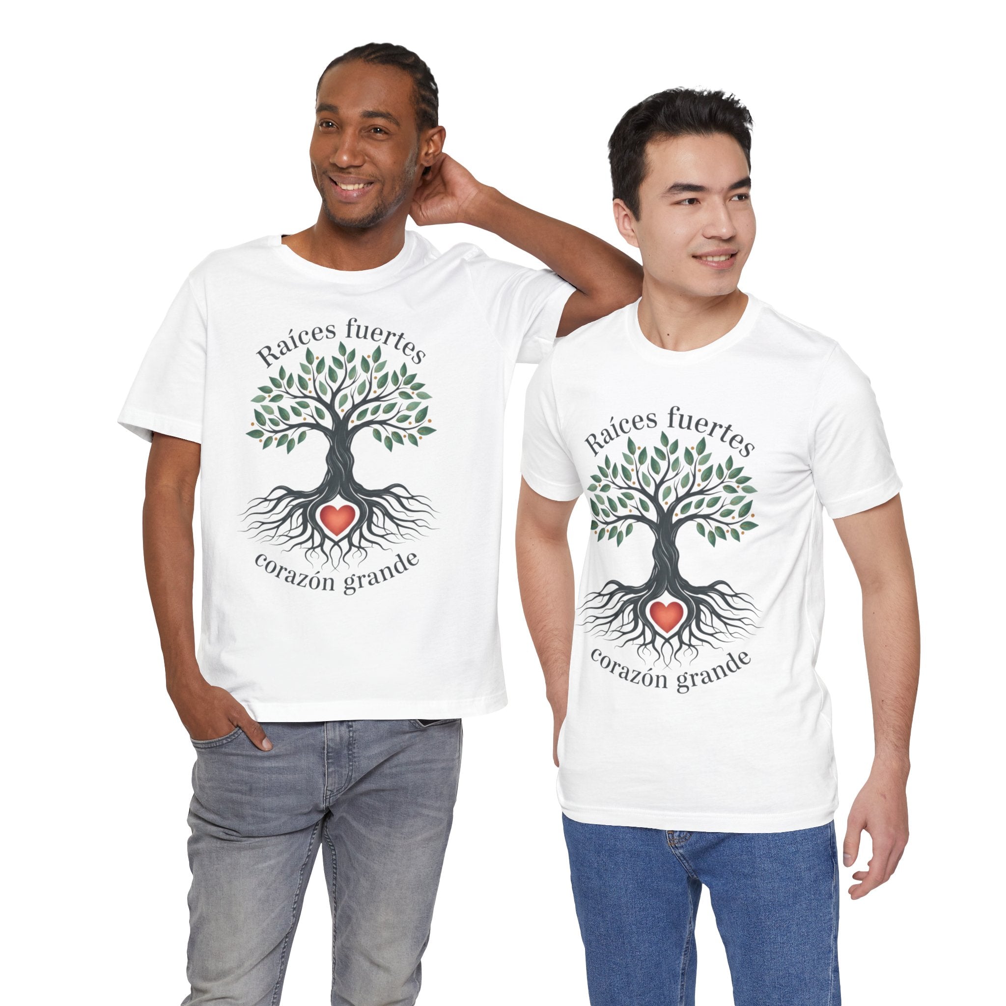 Tree of Life T‑Shirt - "Raíces fuertes, corazón grande" Spanish Roots Tee