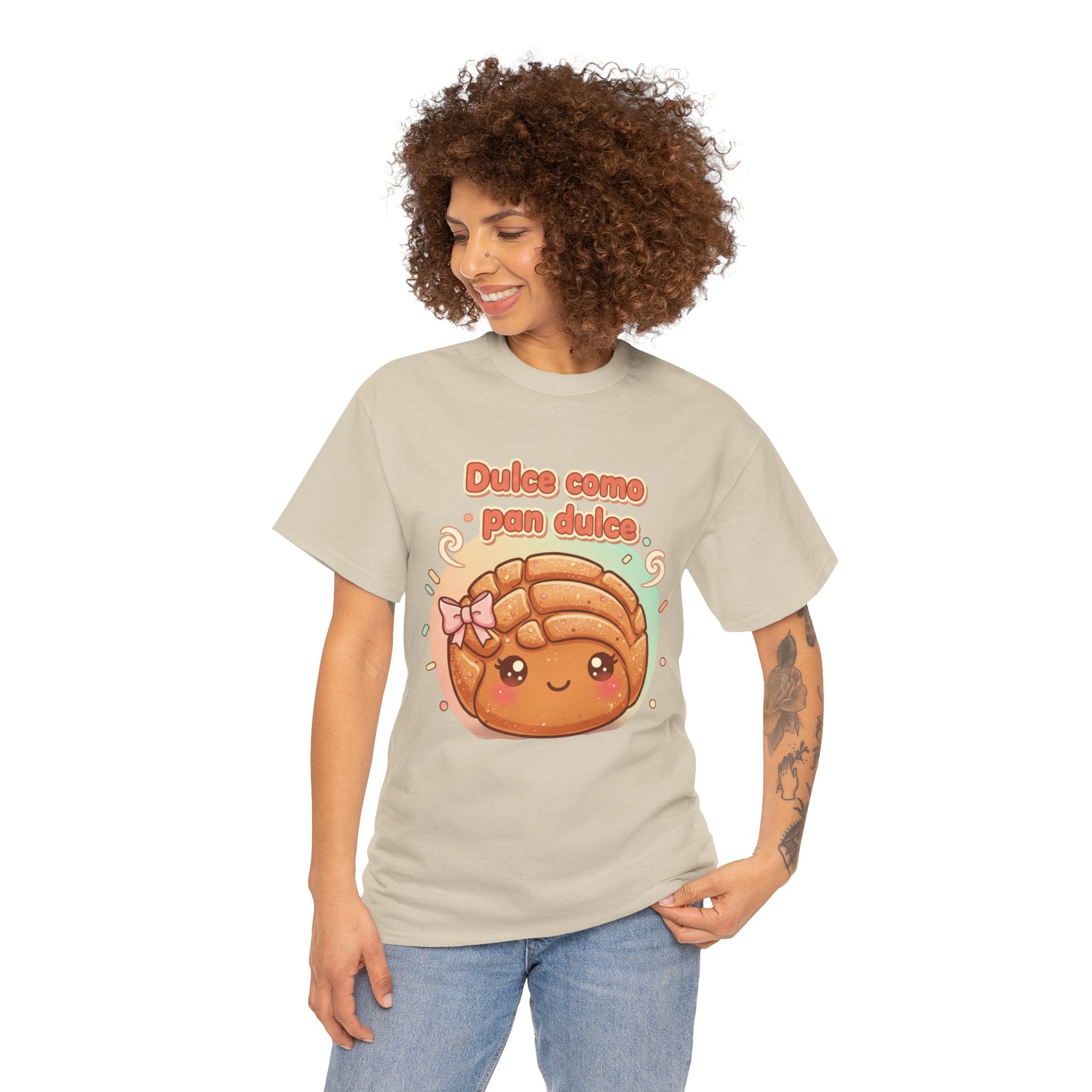 Dulce Como Pan Dulce Cute Kawaii Bread Tee