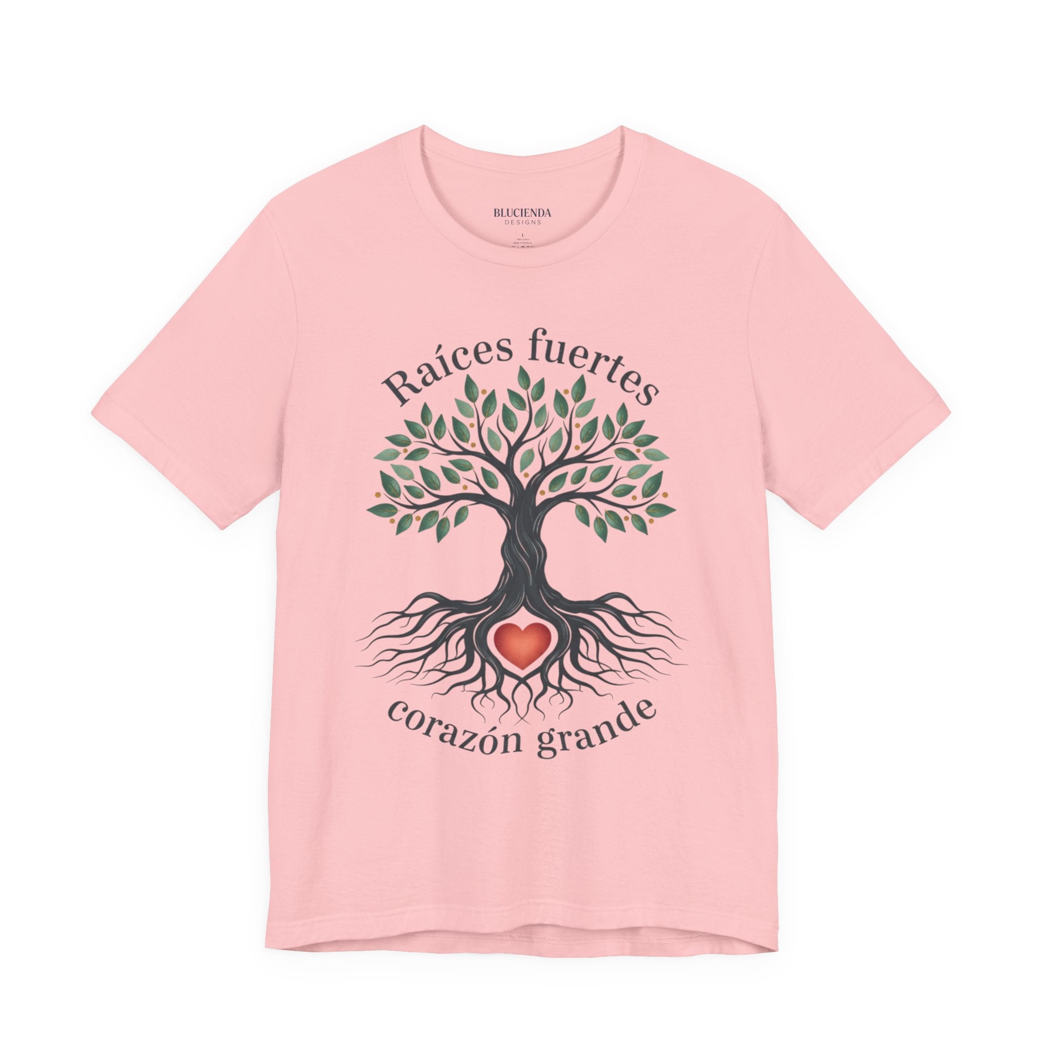 Tree of Life T‑Shirt - "Raíces fuertes, corazón grande" Spanish Roots Tee