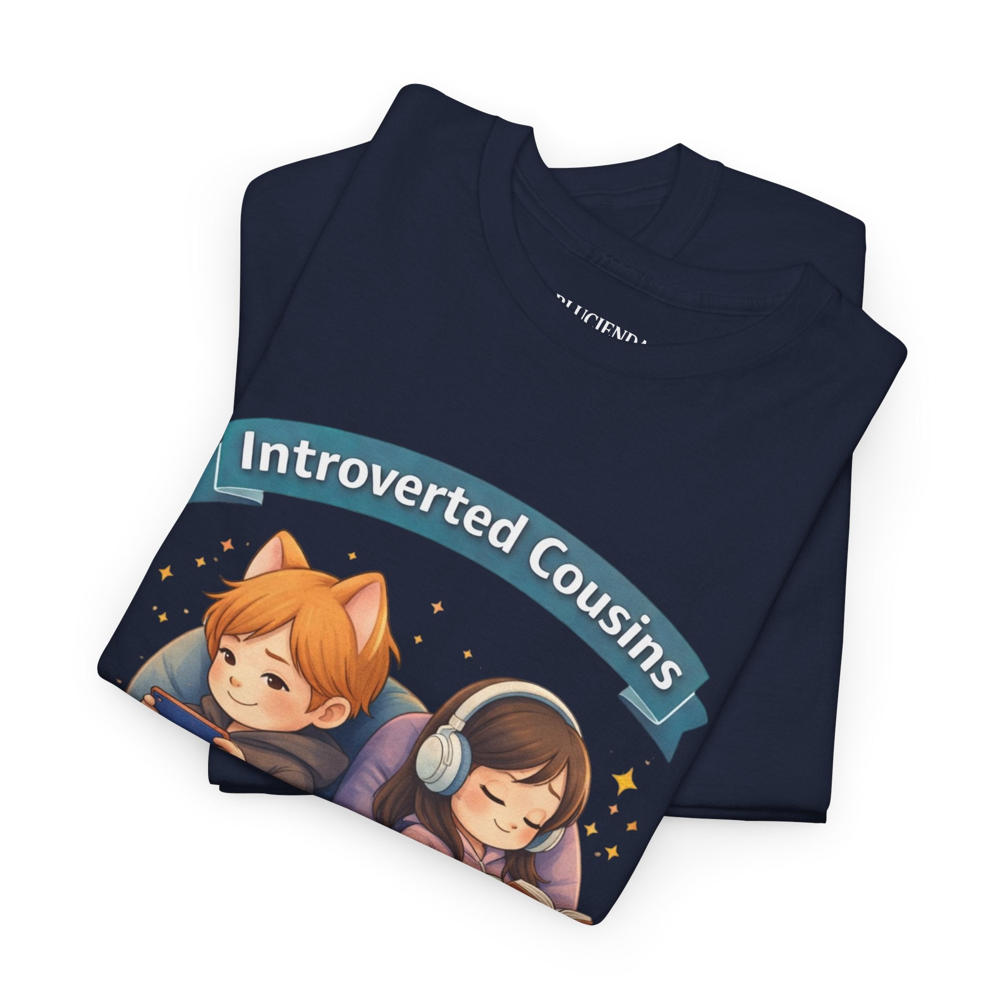 Introverted Cousins Tee — "Low‑Energy Bonding" Graphic T‑Shirt