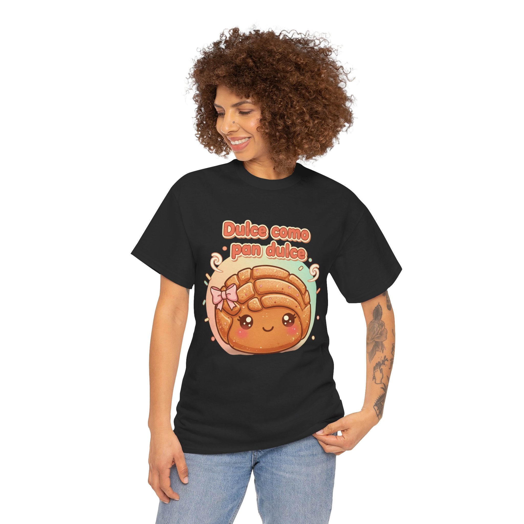 Dulce Como Pan Dulce Cute Kawaii Bread Tee
