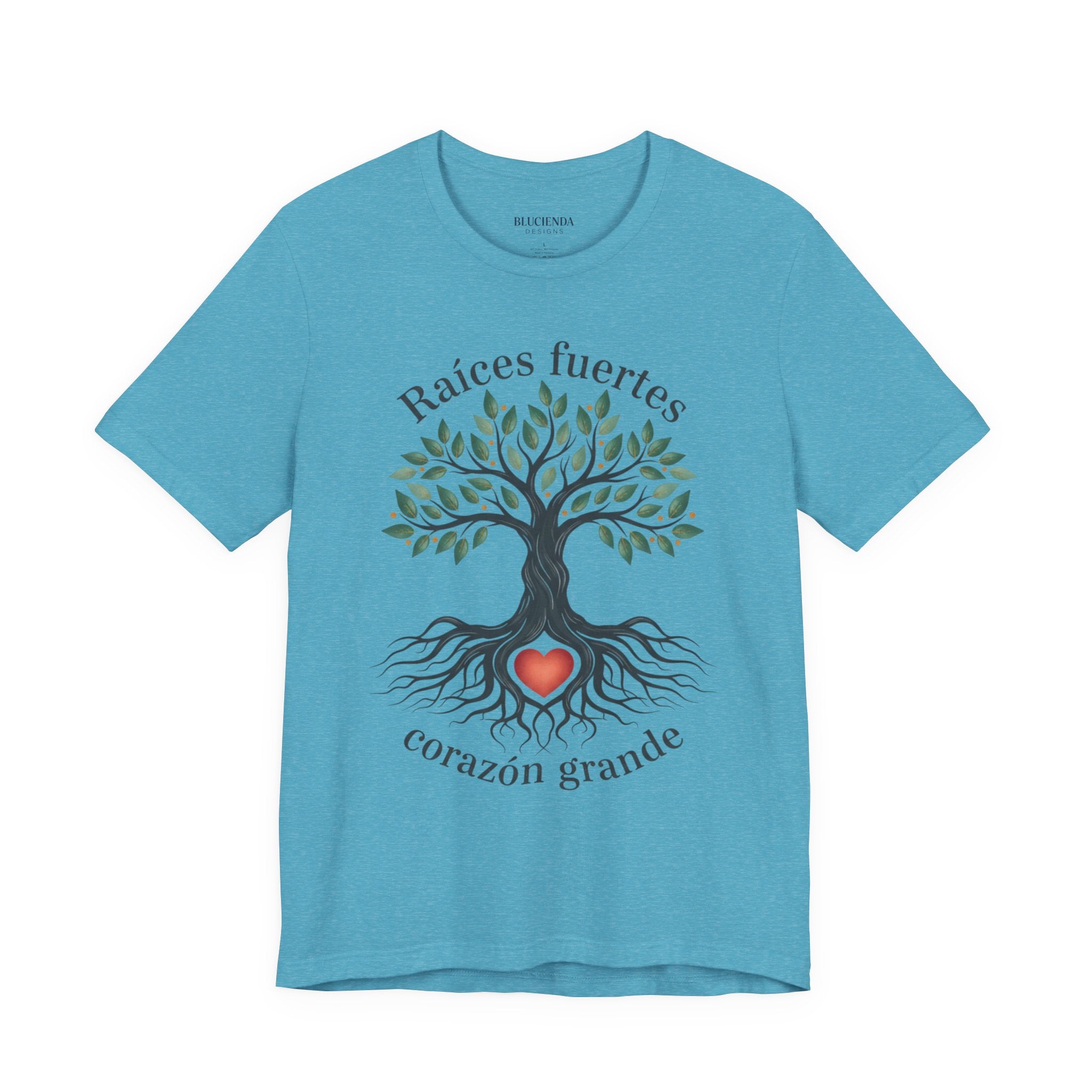 Tree of Life T‑Shirt - "Raíces fuertes, corazón grande" Spanish Roots Tee