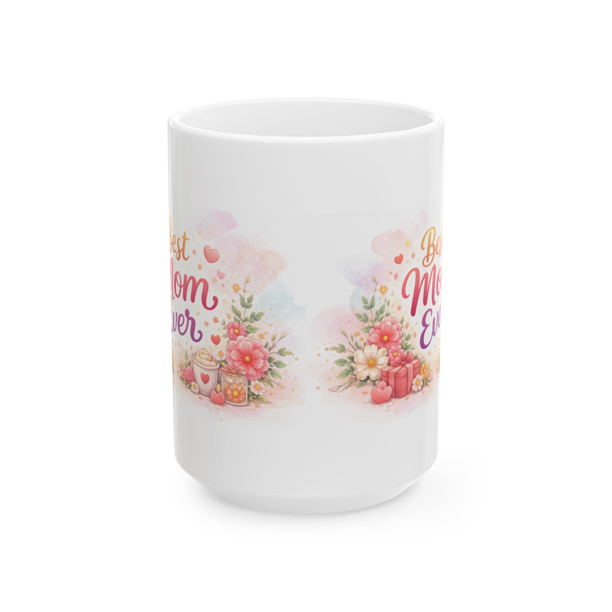 Best Mom Ever Floral Mug (11/15oz)
