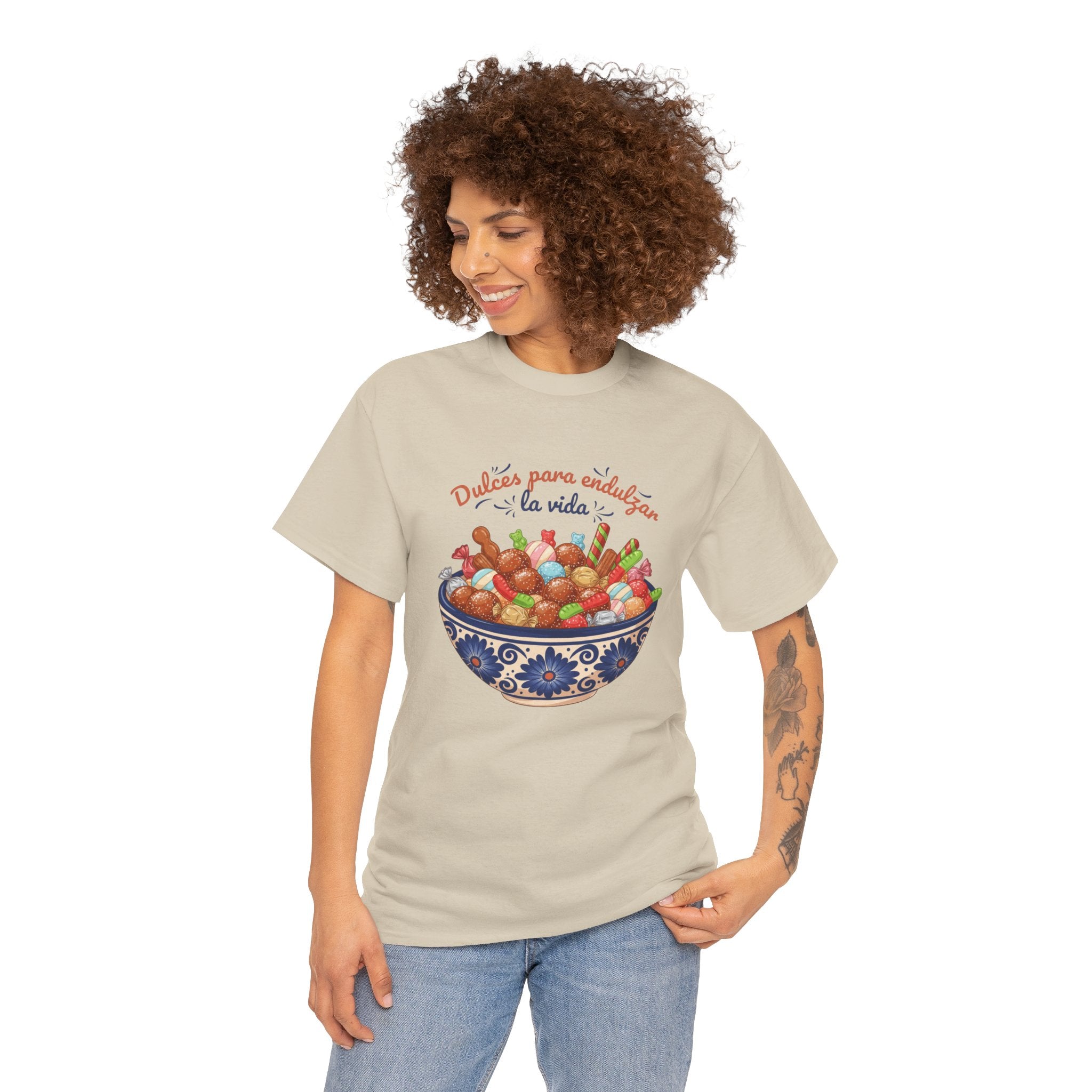 'Dulces para endulzar la vida' Candy Bowl Graphic Tee