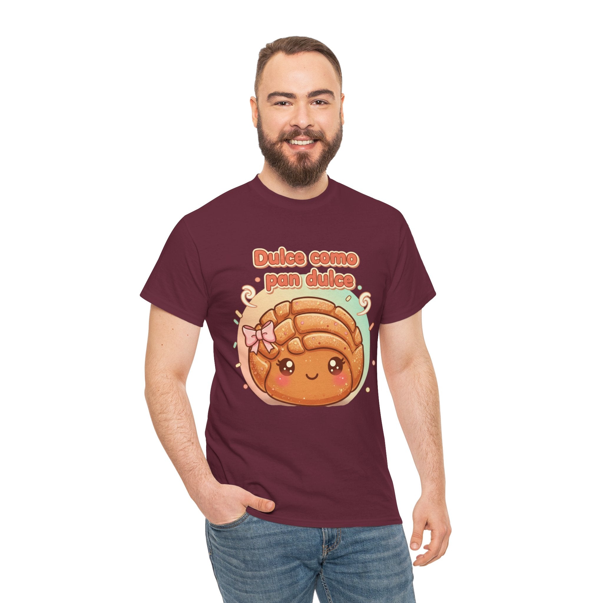 Dulce Como Pan Dulce Cute Kawaii Bread Tee